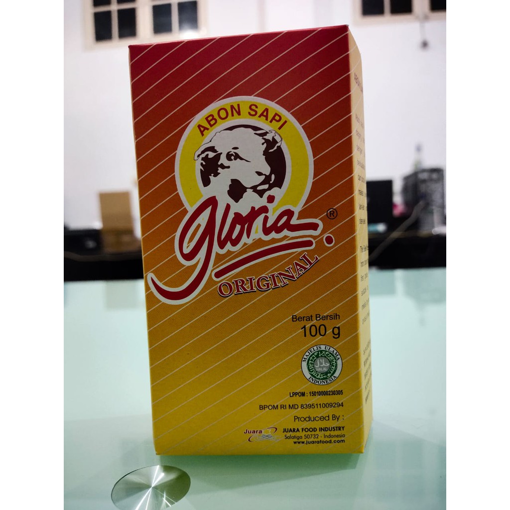 

abon gloria kotak 100gram