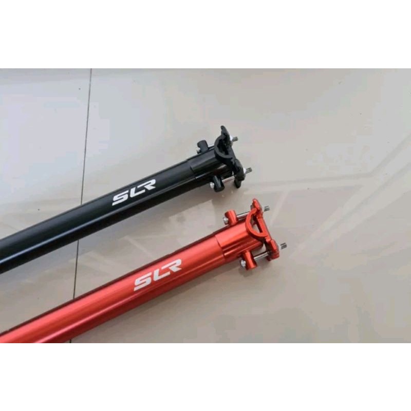 seatpost seli Merk SLR sepeda lipat tiang saddle sadel Diameter 33.9 mm panjang 60 cm 600 mm 33.9mm