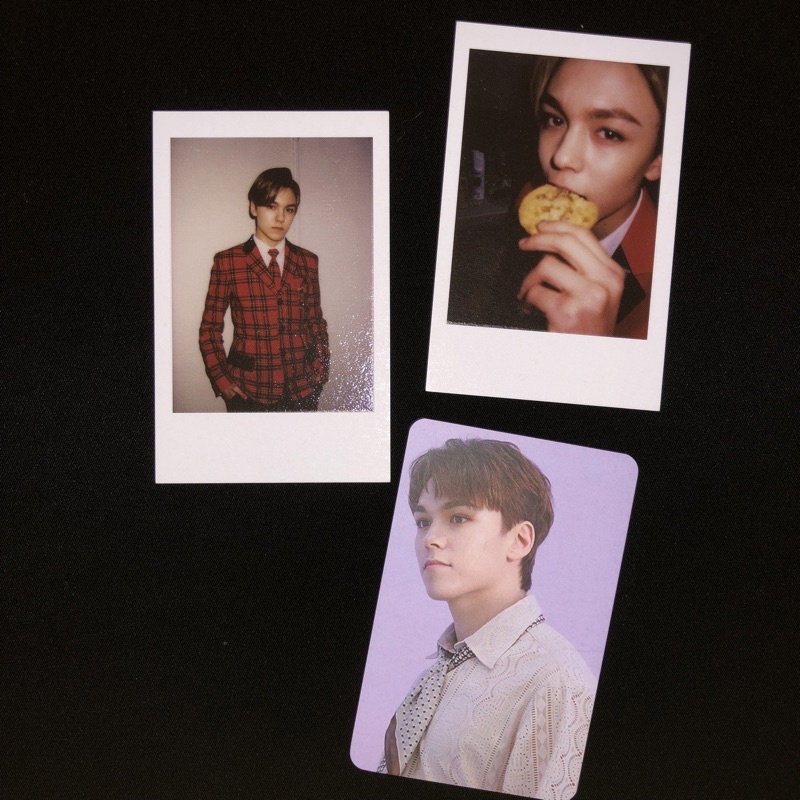 [READY♡] SEVENTEEN VERNON PHOTOCARD/TRADING CARD/POLAROID LIKE SEVENTEEN ENCORE CONCERT 2016, BENEFI
