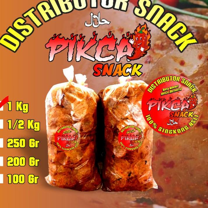 

⭐Buat Anda Keripik Kaca 1kg / kripik kaca / pikca pedas daun jeruk / keripik beledag | 1.1 F⚡ash sale | COD | LAUNCHING