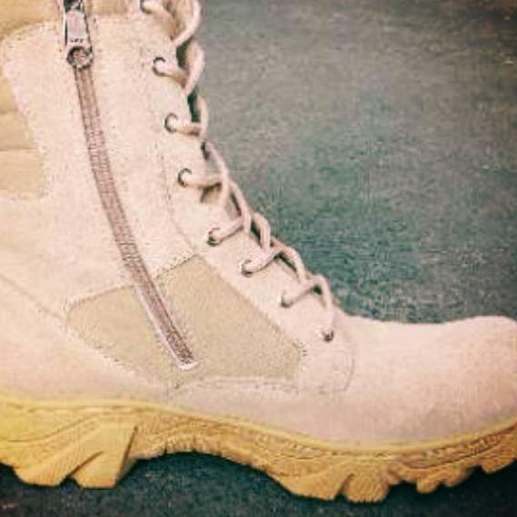 Terbagus.. Delta Sepatu Pdl safety kulit OC Gurun delta