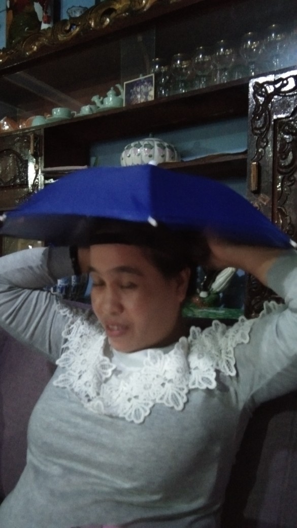 Payung Topi Nagoya Payung Kepala / Payung Polos