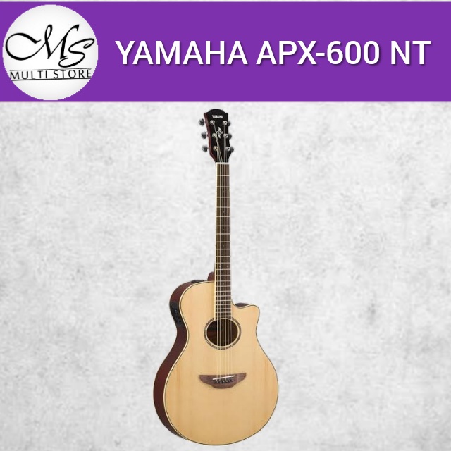 Gitar Akustik Elektrik - YAMAHA APX600 Natural - APX 600NT - APX-600