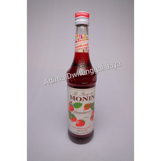 Monin Strawberry Syrup / Sirup Monin Strawberry 700ml