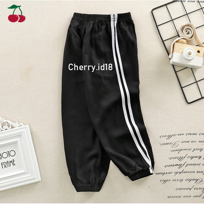 Cherry COD Celana Jogger Training Anak / Celana Jogger Anak / Celana Kain Anak Import - CT01