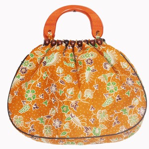 Tas / Tote Bag Batik V.2 ( Handle Kayu )