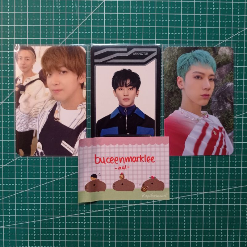 pc photocard haechan tumbler mark uc ten jewel renhyuck