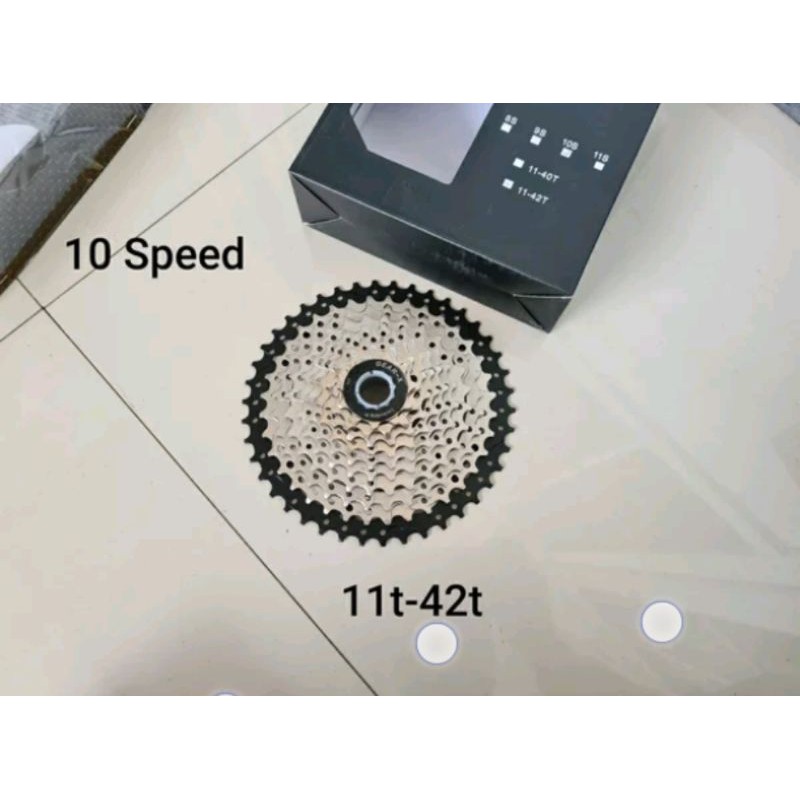 Sprocket X Gear 10 Speed Cassete 10sp sp 11t-42t gir sprockets Cassette sepeda nisa shimano deore tiagra slx