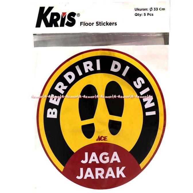 

BUKU & ALAT TULIS PERLENGKAPAN SEKOLAH & KANTOR KRIS FLOOR STIKER