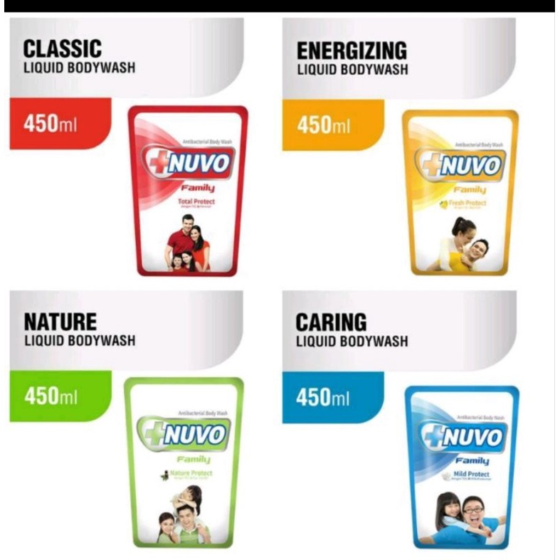 sabun cair nuvo 450 ml