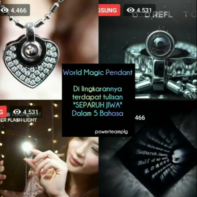 Kalung Baru Woman Magic Pendant WMP MCI