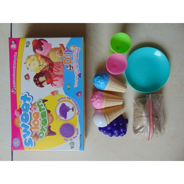 Mainan Sweet Ice Cream Set DIY SH-1085