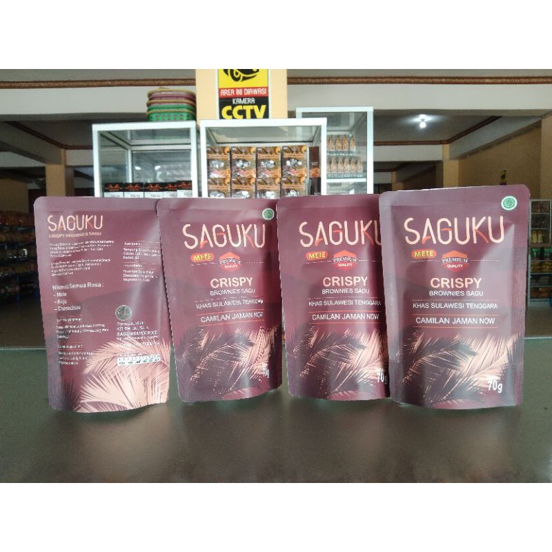 

Crispy brownis sagu kendari