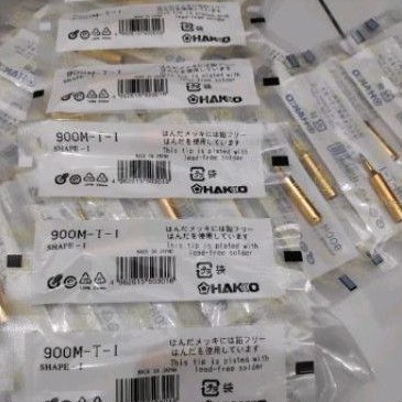 mata Solder 936 hakko Gold 900M-T-I lurus Runcing mata solder tajam ujung solder tajam 900MTI