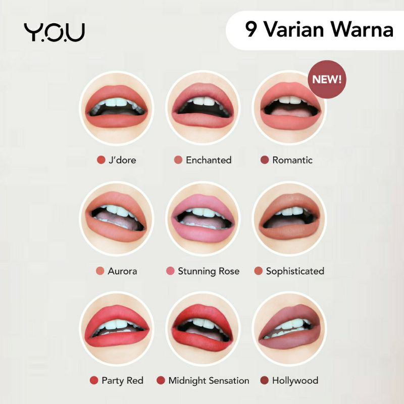 YOU Luscious Matte Lip Cream