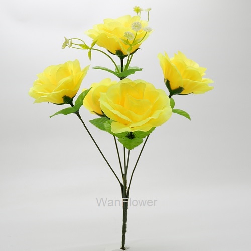 WANFLOWER Bunga Mawar Luna X5 * KUNING new 2022