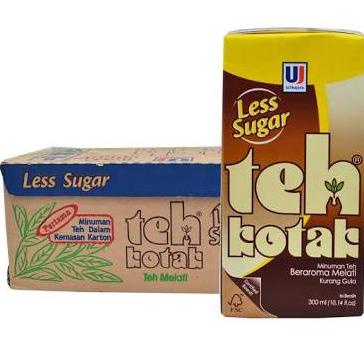 

Teh Kotak less sugar1 dus*24 psc