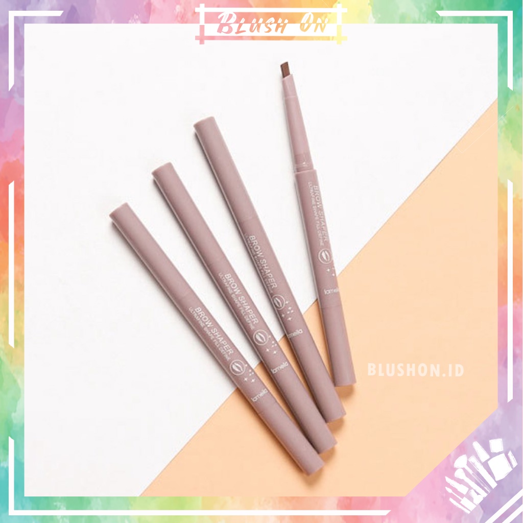 LAMEILA Pensil Alis Kepala Ganda Tahan Air Eyebrow Pencil Waterproof 752