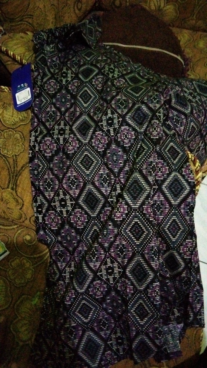 Dgm Fashion   Kemeja Batik Songket Lengan Panjang   Pria Kemeja Batik Songket Milenial