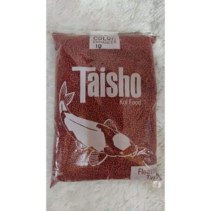 TAISHO TAISO RED MERAH 2 MM 500 GRAM PELET PAKAN MAKANAN IKAN KOI APUNG NUTRISI LENGKAP VITAMIN