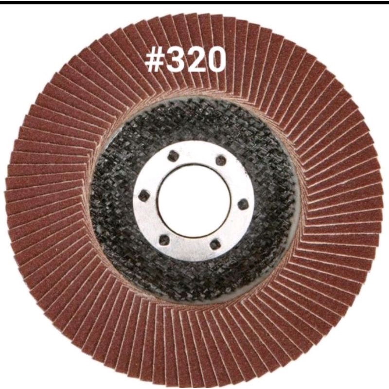 amplas susun 4in /amplas tumpuk grit 320 / amplas gerinda #320