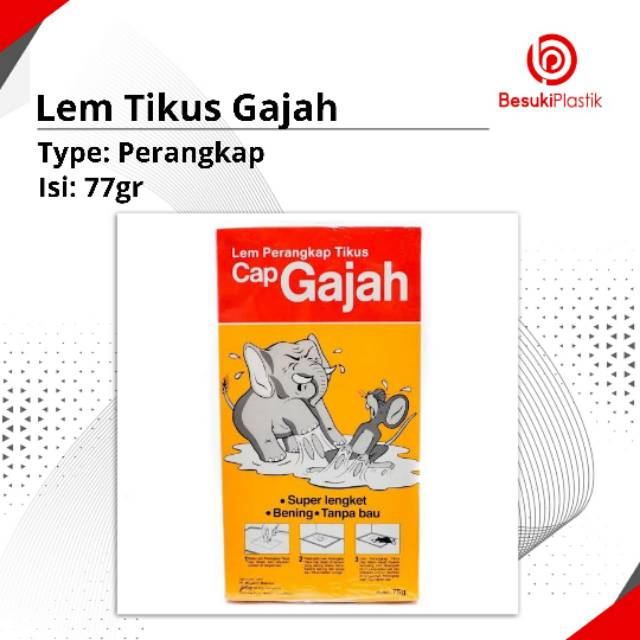 Lem Tikus Gajah / Lem Perangkap Tikus / Lem Tikus Gajah / Lem Tikus / Lem Gajah