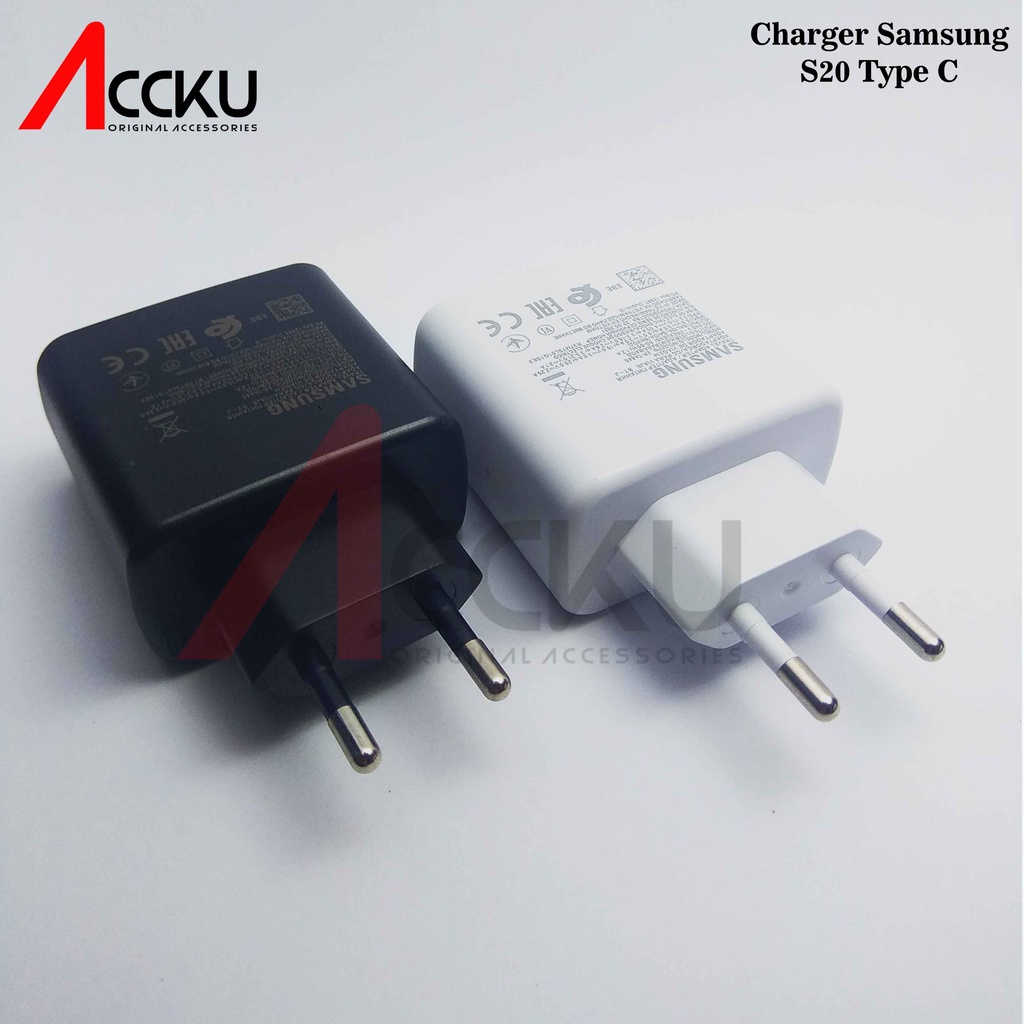 SAMSUNG S20 - 45W 100% CHARGER SAMSUNG 45W SAMSUNG GALAXY S20 S20+ S20 ULTRA SUPER FAST CHARGING 45 W - USB C TO C