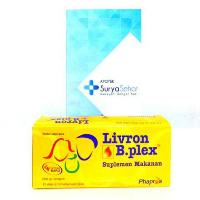 Livron B-Plex 1 Box isi 100 tablet Phapros