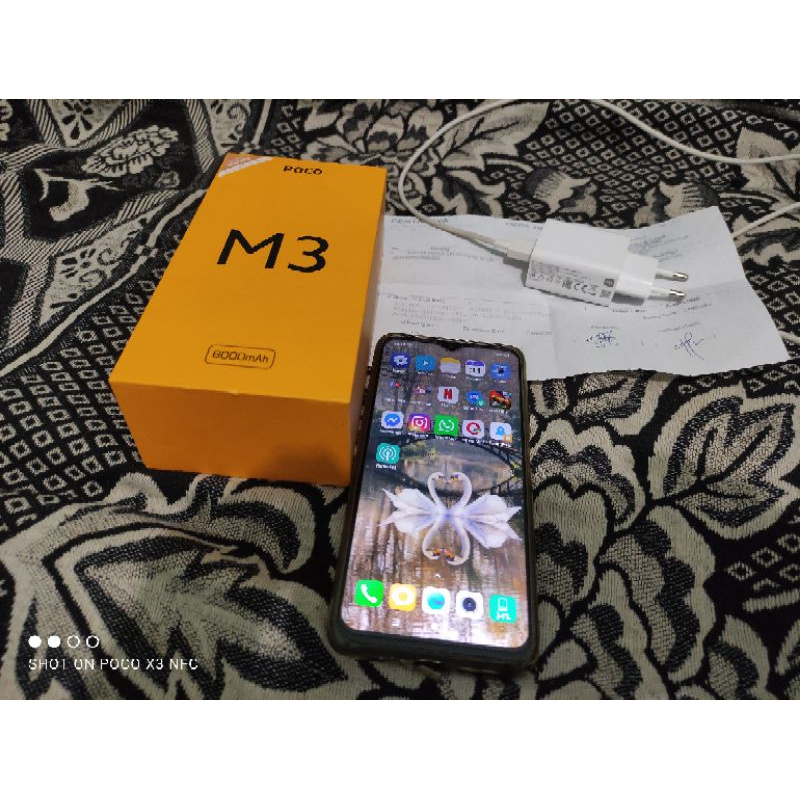 Xiaomi Poco M3 6/128 Second Bekas