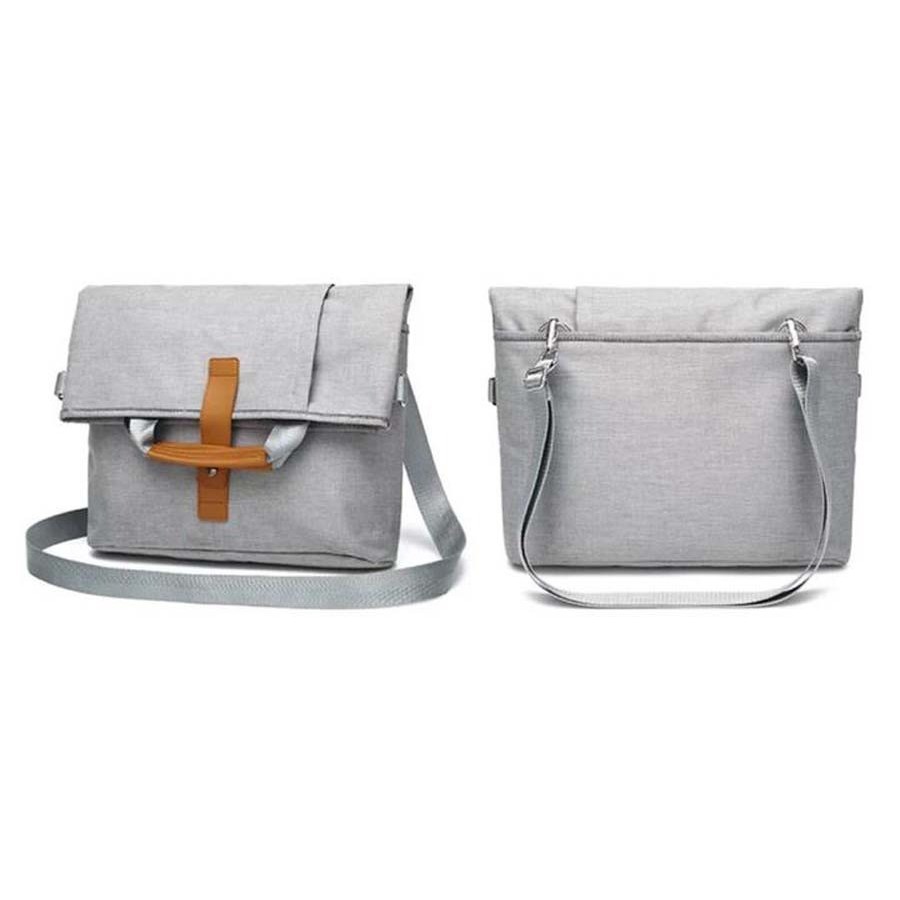 tas laptop selempang canvas folded 13 sd 17 inch