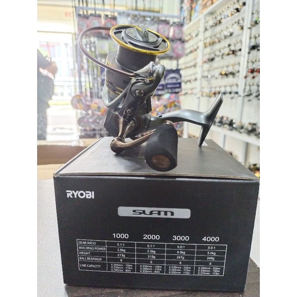 reel ryobi Slam 4000