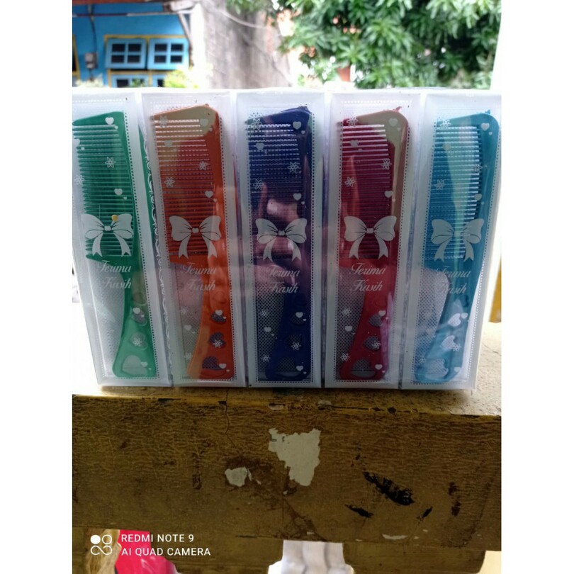 SOUVENIR SISIR MINI KEMASAN MIKA MOTIF GRATIS KARTU UCAPAN TERIMA KASIH