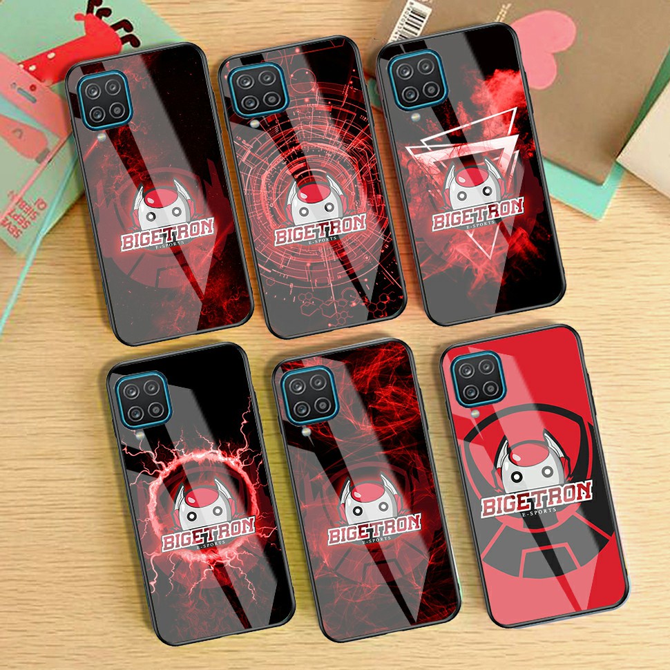 [M3] Premium Hard Glass Case Samsung a12 -  Case Kilau Samsung a12 - Case Glossy Kilau Samsung a12 A