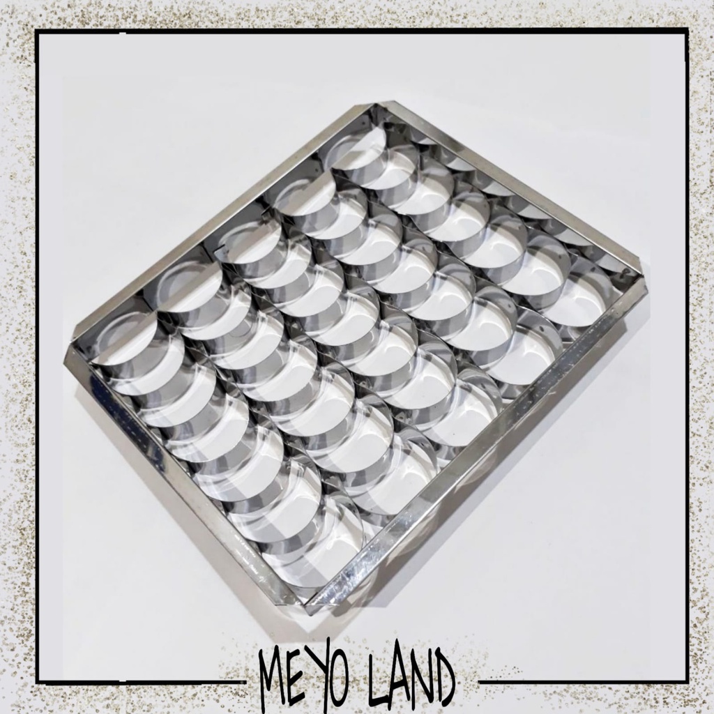 Cetakan Kue Kering BULAN SABIT BESAR Cookies Cutter Putri Salju Lokal Rapi Murah Bentuk Nastar Kasta