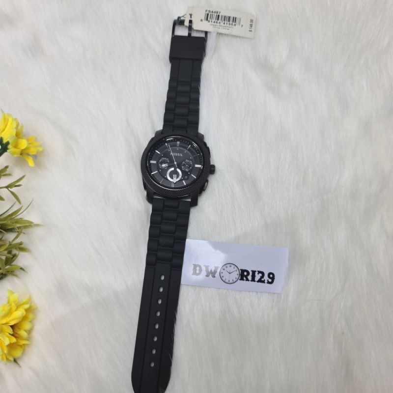 [ JAM TANGAN PRIA WANITA | RANTAI | KULIT | KARET | MURAH | PRIA ORIGINAL ] F0*sil FS4487 ORIGINAL D