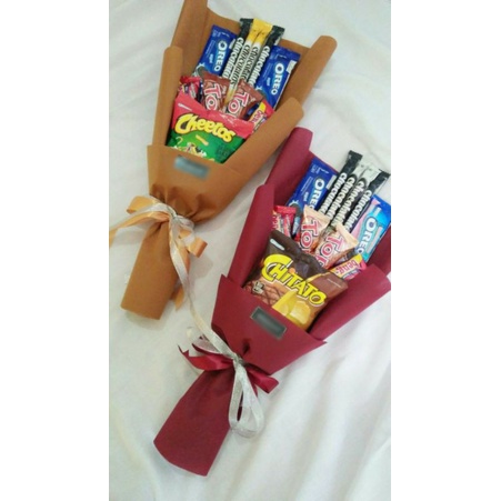 

Fancy Snack Bouquet murah/Gift/hadiah unik