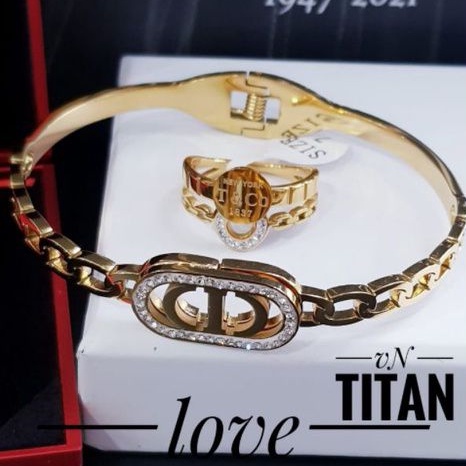 Titanium gelang cincin wanita i144