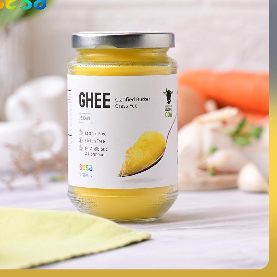 

Berkualitas Sesa - Ghee Clarified Butter Grass Fed 330 ml !
