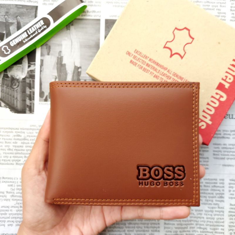 Dompet Pria Branded Tebal Model Lipat Dompet Cowok HucoBos