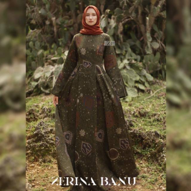 Yumna Green Dress HLZB size S