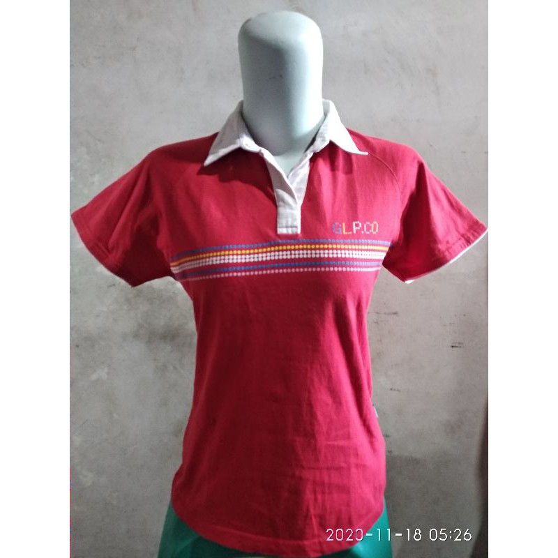 Kaos cewex ABG second merah GALLOP