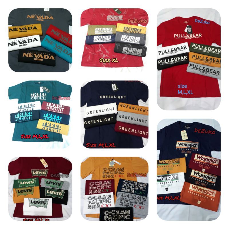 PAKET USAHA BAJU KAOS DEWASA (12PCS)