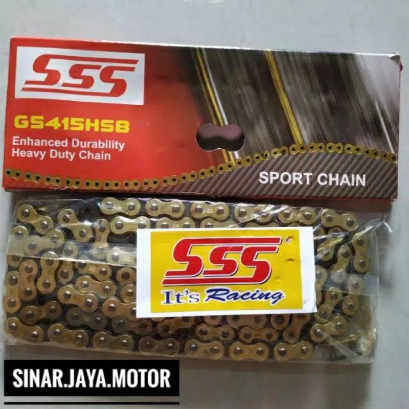 rantai sss hsb x 130 gold rantai original triple s