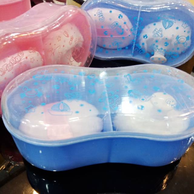 TEMPAT BEDAK BAYI TOP NININANO ISI 2 / tempat bedak murah