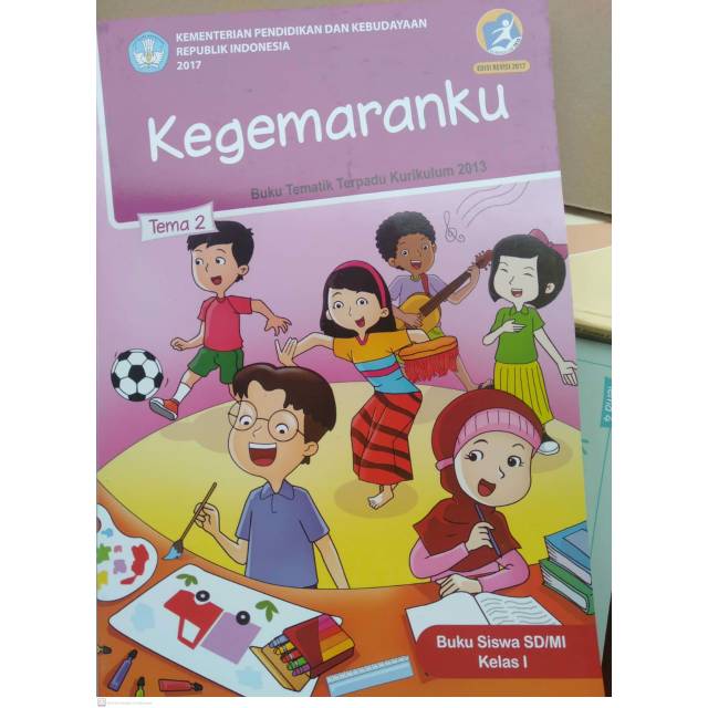 buku siswa kelas 1 tema 2