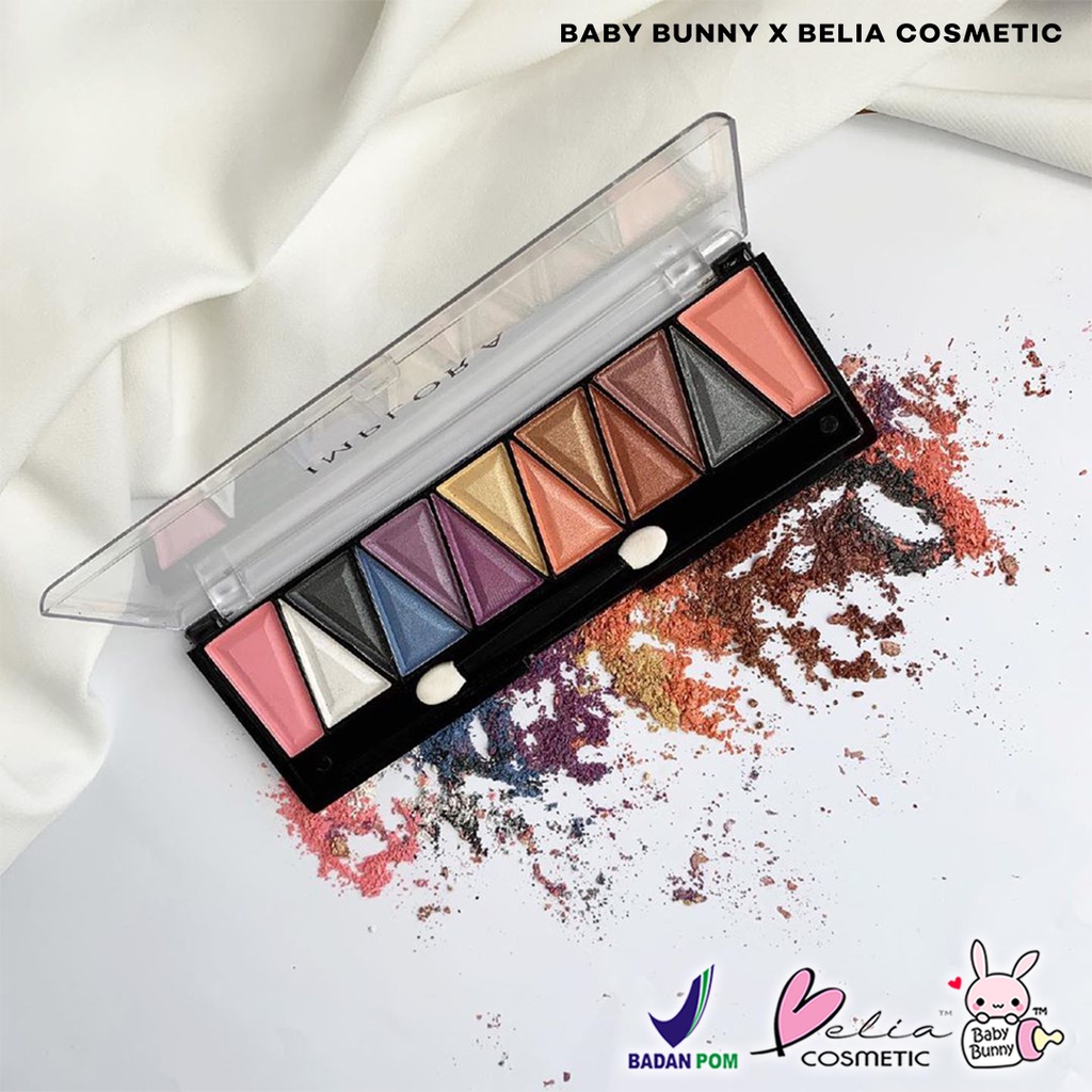 ❤ BELIA ❤ Implora Eyeshadow Pallete + Blush On ( Palet Eyeshadow ) Palette | BPOM