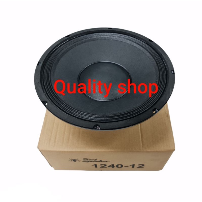 SPEAKER 12 INCH BLACKSPIDER BS 1240 600 WATT ORIGINAL SUARA DI JAMIN BAGUS