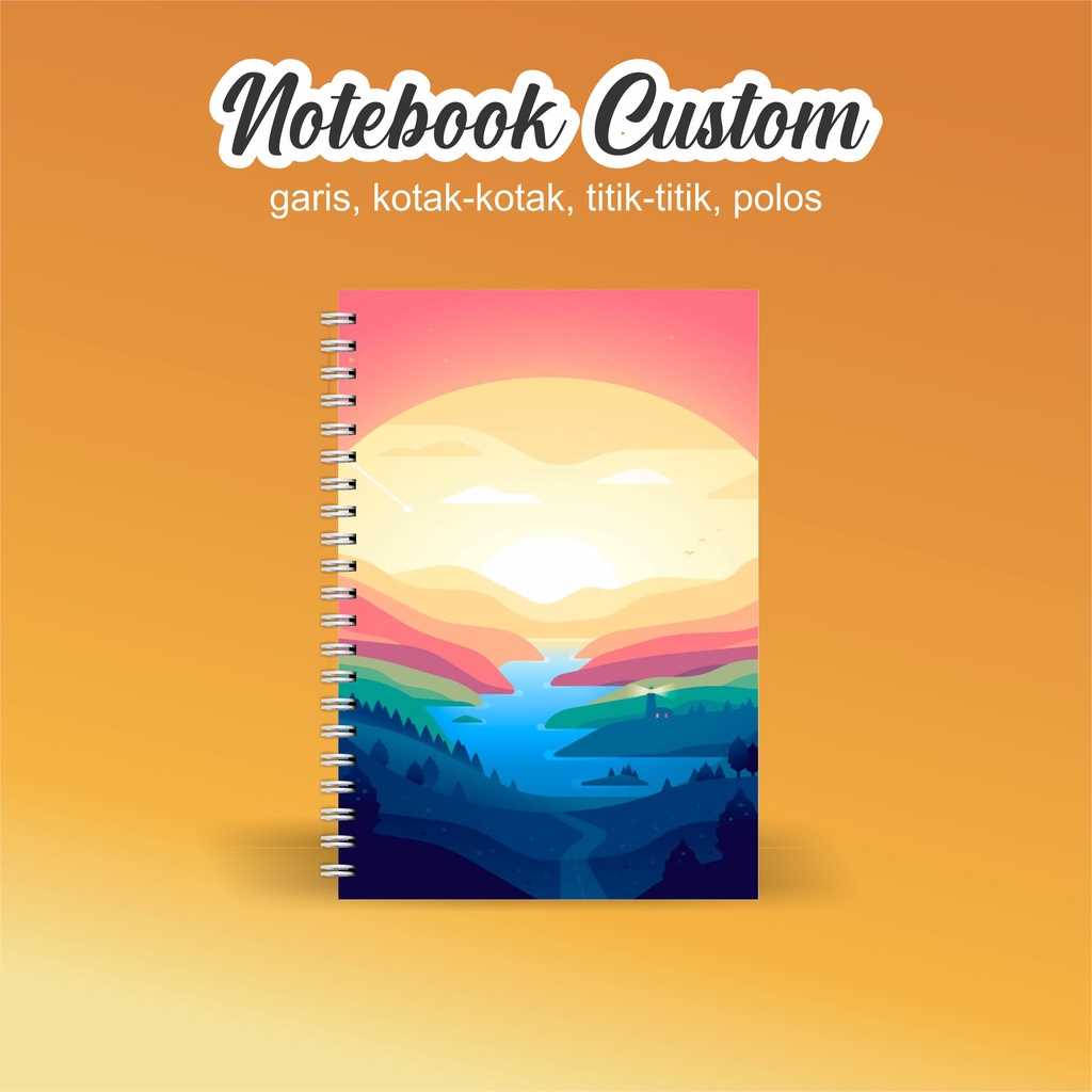

NOTEBOOK A5 CATATAN/JURNAL BOOKPAPER GRID/KOTAK2#DOTTED/TITIK2#BLANK/POLOS