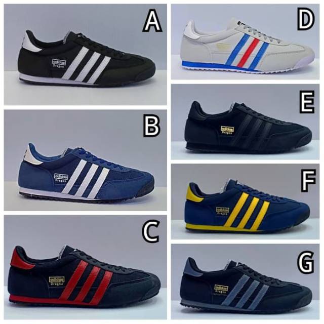 SEPATU SNEAKERS ADIDAS NEO DRAGON PRIA