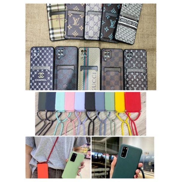 Case Samsung A12 A02S A02 Soft Case+Tali dll
